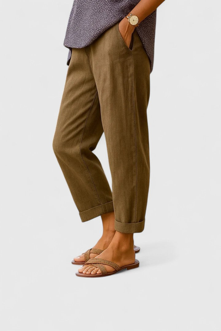 Women's Lightweight Breathable Relaxed Fit Pants | Casual Trousers