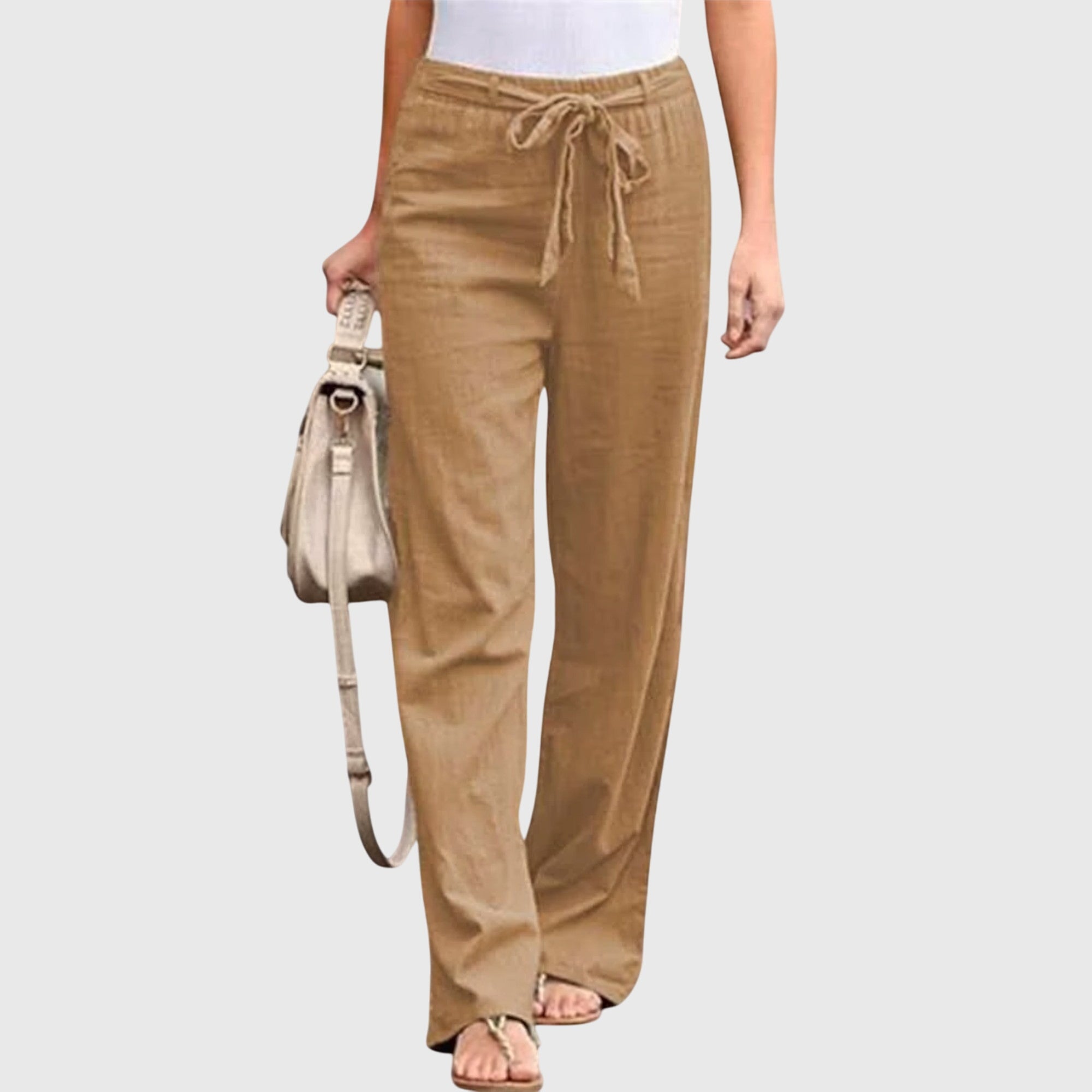 Women's Lightweight Pants Comfortable Fit Versatile Design Cotton Casual
