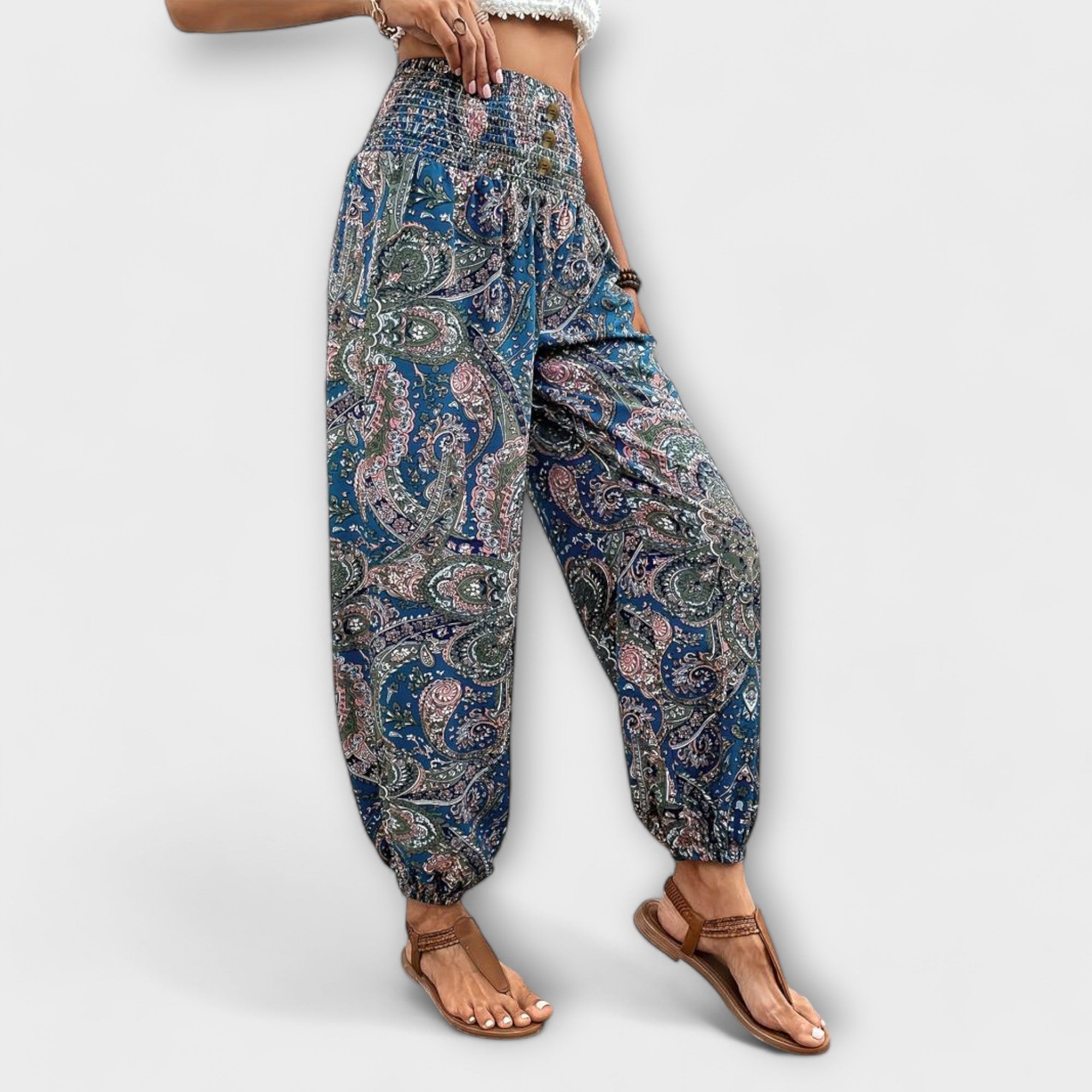 Women's Pants Ethnic Graphic Versatile Design Casual