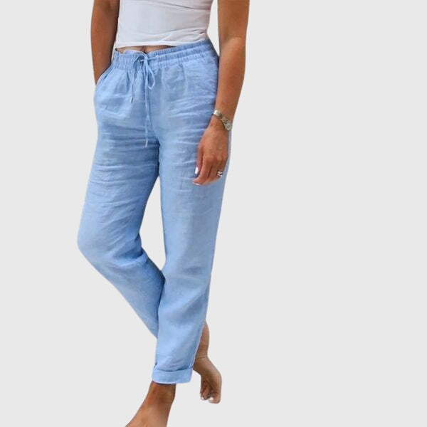 Women's Pants Tailored Fit Polyester Elegant Design