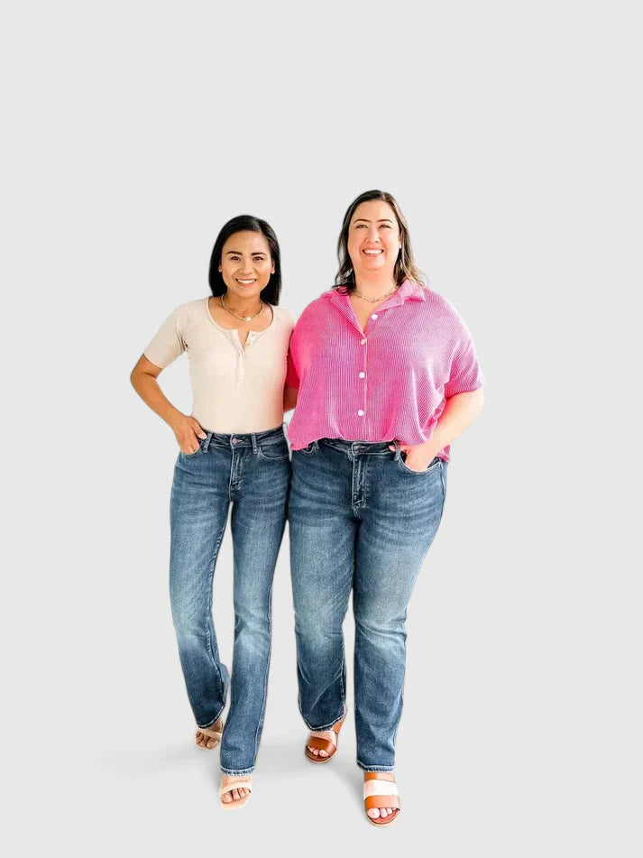 Women's Bootcut Pants Stretch Fabric Comfortable Fit
