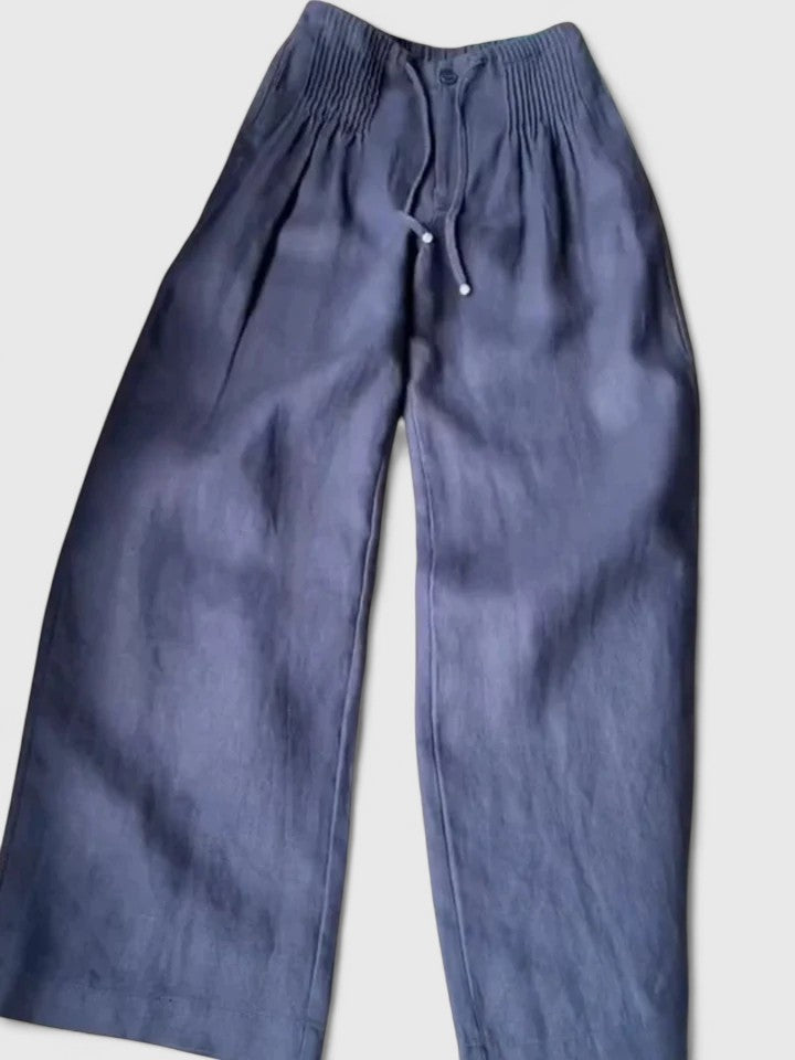 Women's Saree Pants Airy Fit Flattering Silhouette Cotton Casual Wear