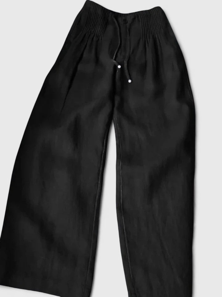 Women's Saree Pants Airy Fit Flattering Silhouette Cotton Casual Wear