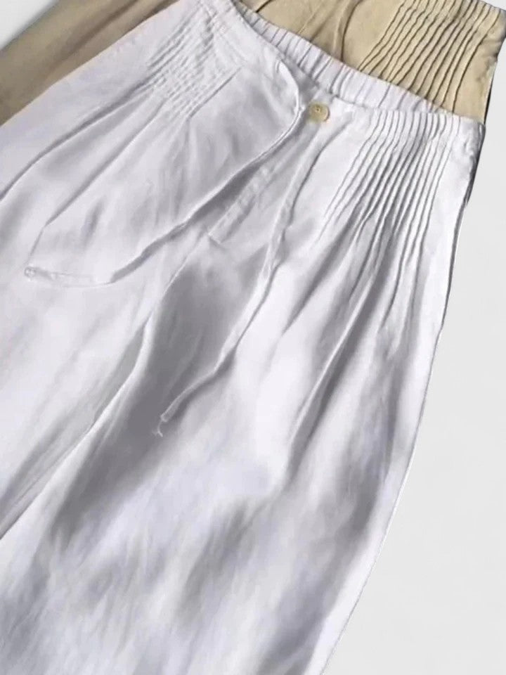 Women's Saree Pants Airy Fit Flattering Silhouette Cotton Casual Wear