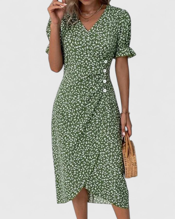 Women's Summer Dress Lightweight V-Neck Sleeveless Casual
