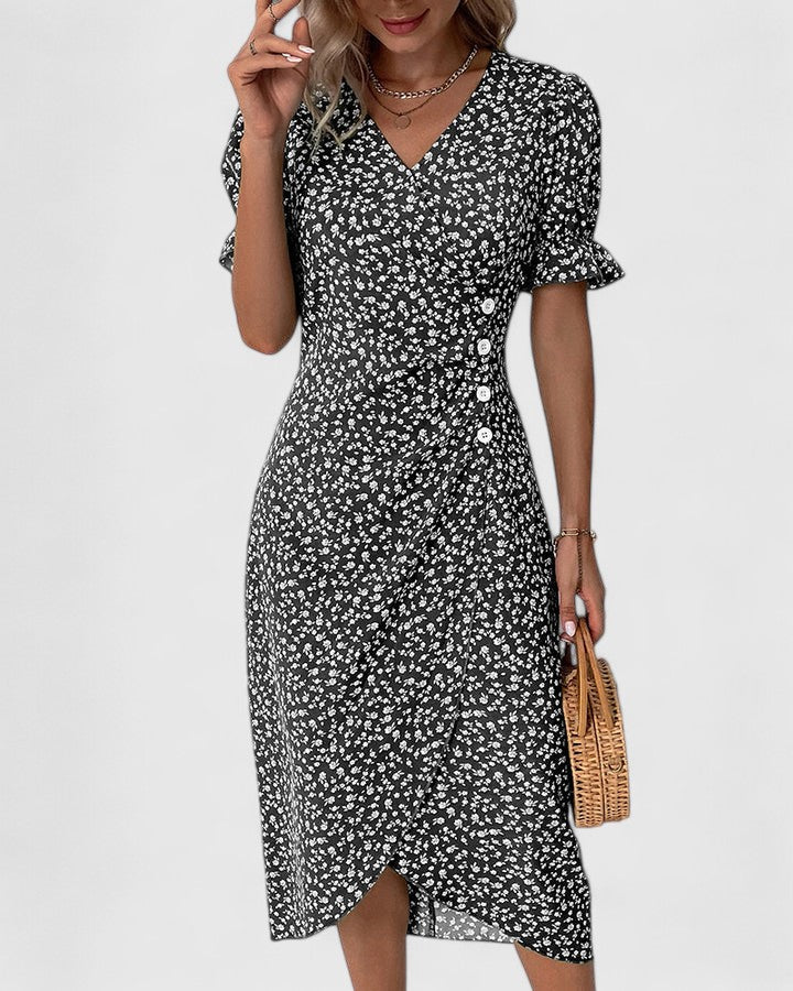 Women's Summer Dress Lightweight V-Neck Sleeveless Casual