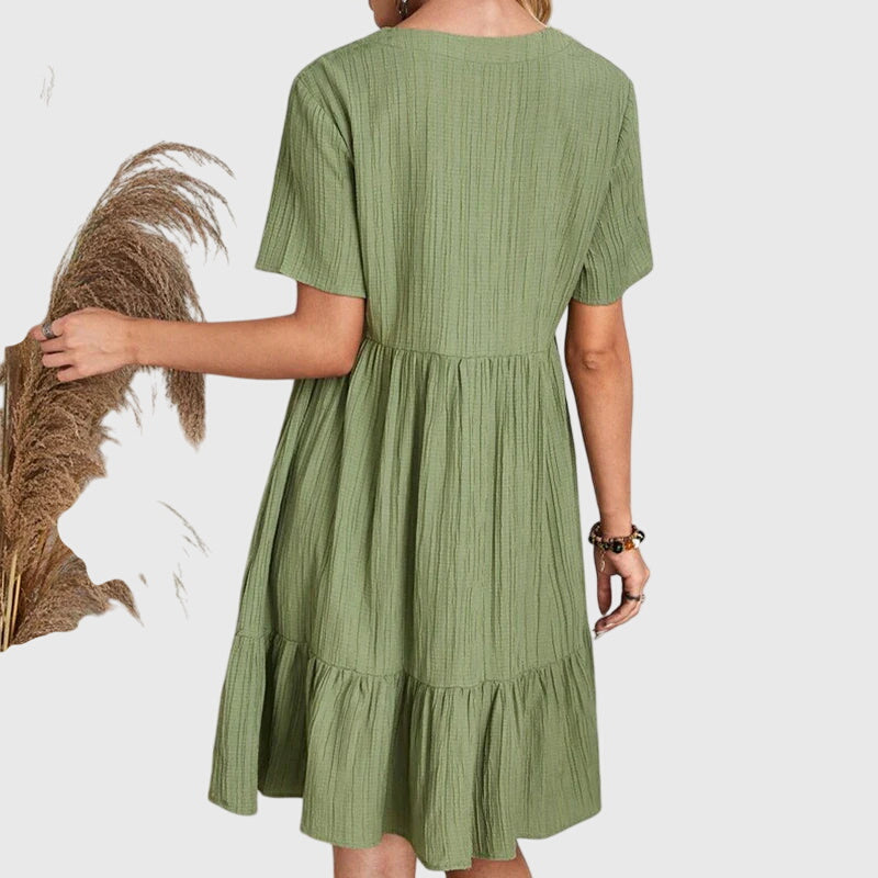 Women's Cocktail Dress Flattering Polyester | Sleeveless, A-Line, Knee-Length