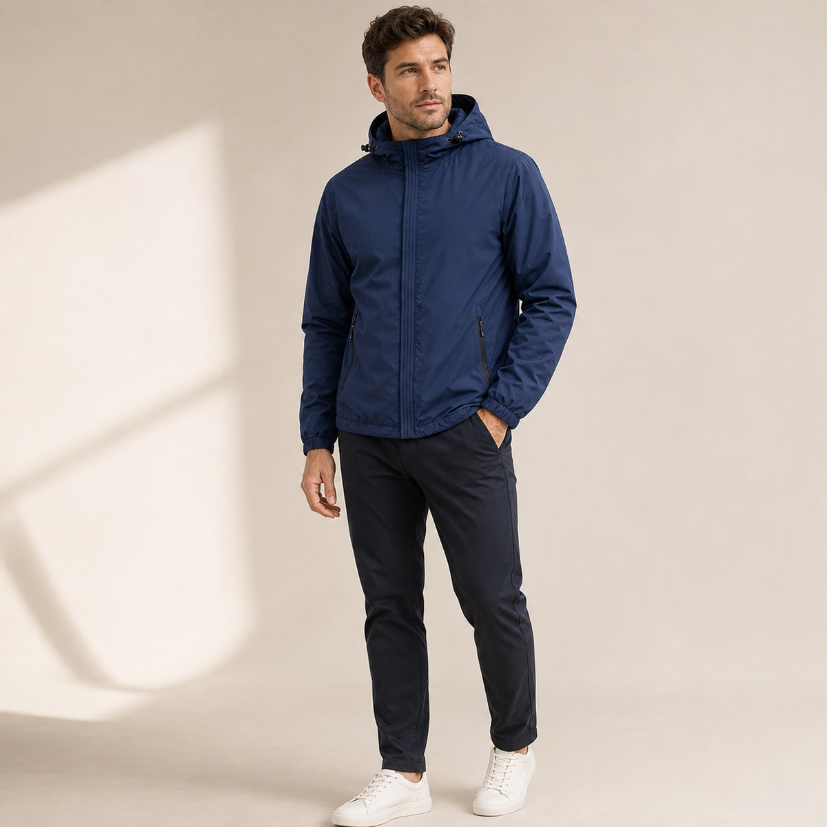 Bastian - Hooded Waterproof Jacket for Men