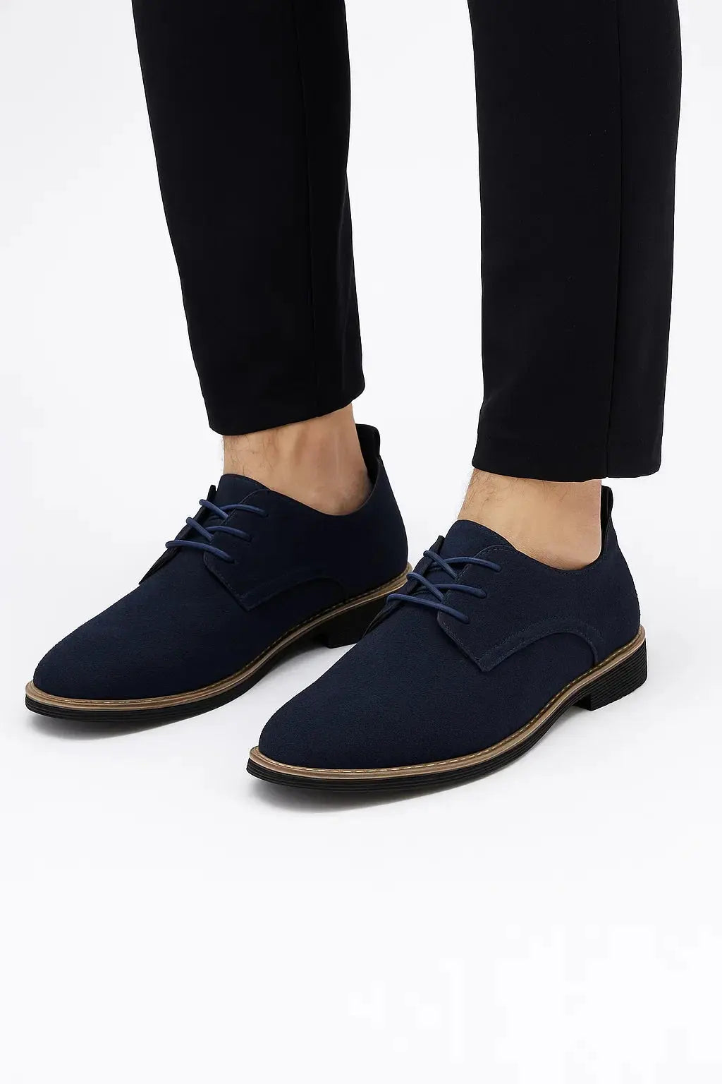 Harrington Oxford | Men's Oxford Shoes Suede Leather Lace-Up Business Casual Harrington Oxford