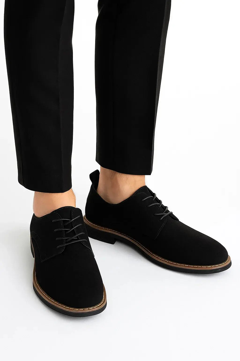 Harrington Oxford | Men's Oxford Shoes Suede Leather Lace-Up Business Casual Harrington Oxford