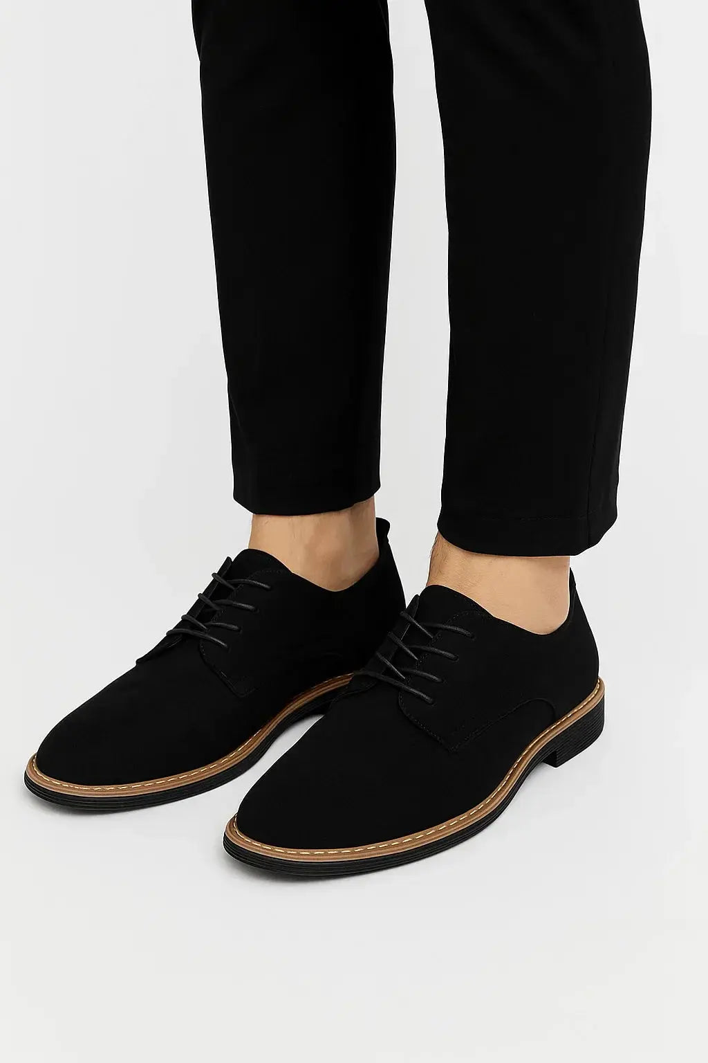 Harrington Oxford | Men's Oxford Shoes Suede Leather Lace-Up Business Casual Harrington Oxford
