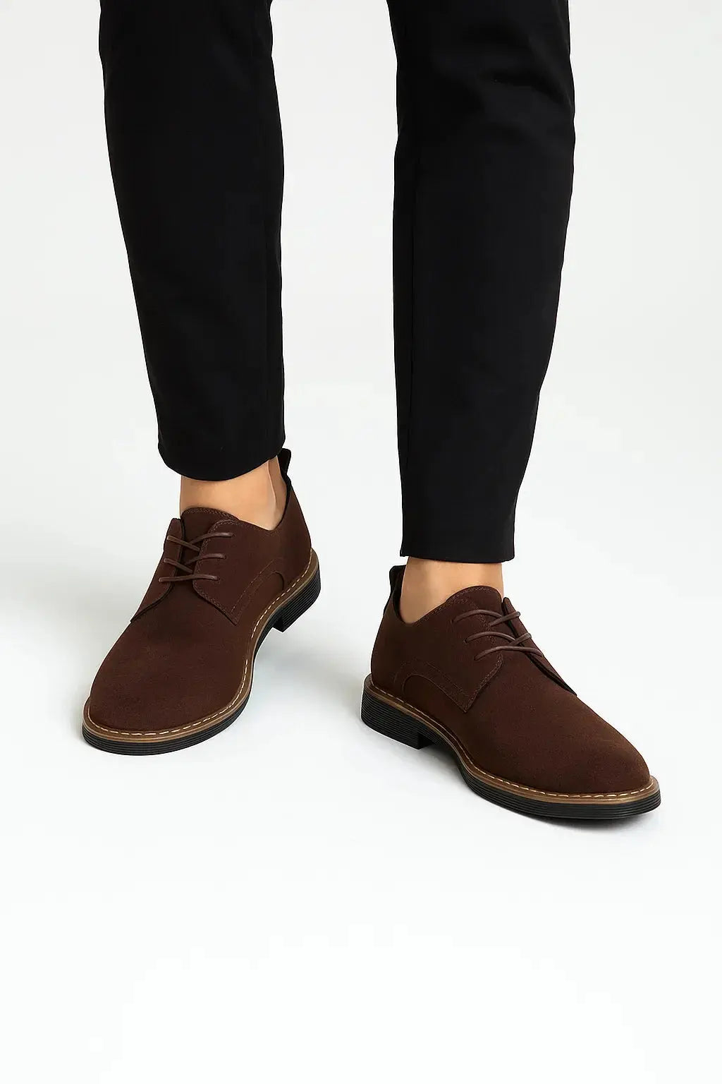 Harrington Oxford | Men's Oxford Shoes Suede Leather Lace-Up Business Casual Harrington Oxford