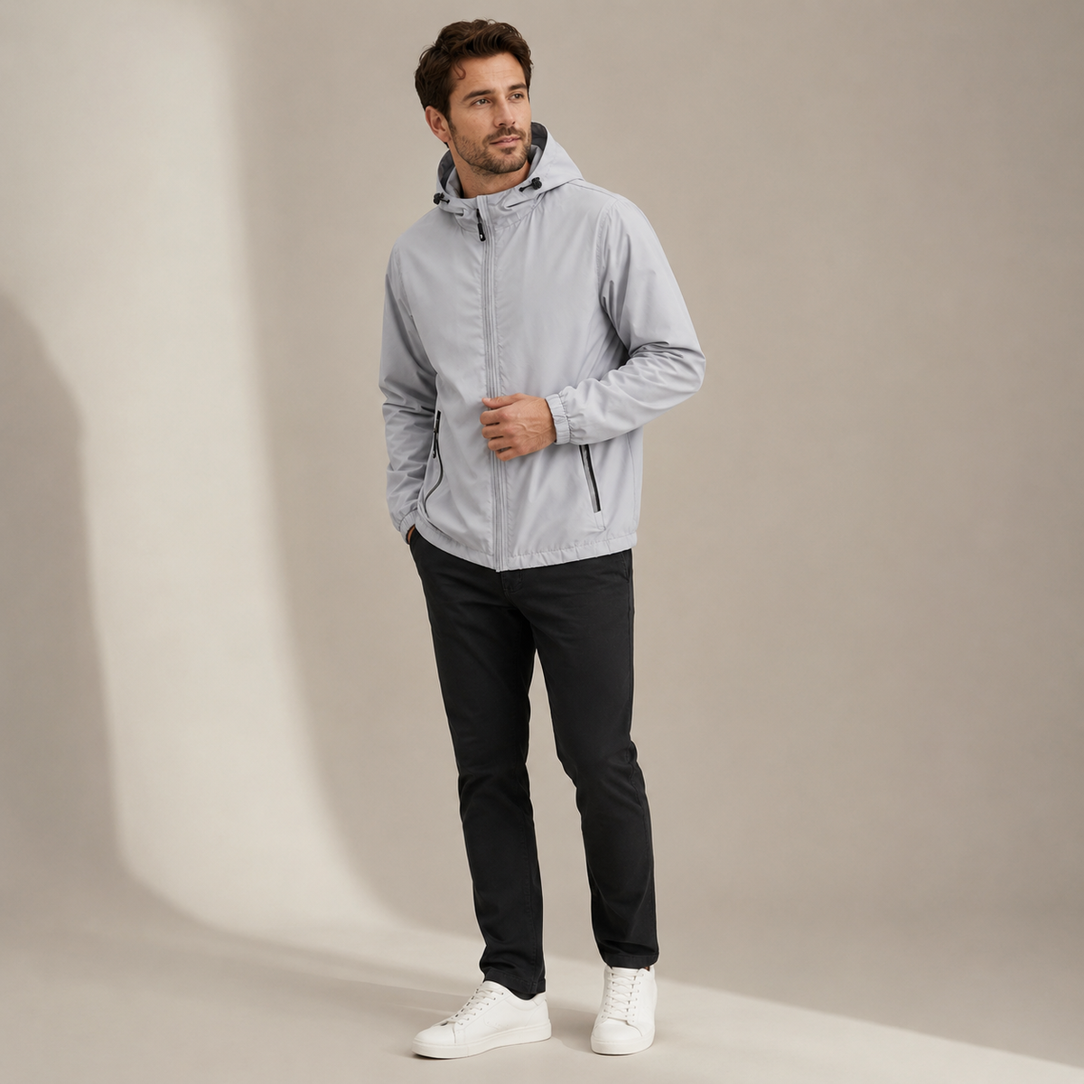 Bastian - Hooded Waterproof Jacket for Men