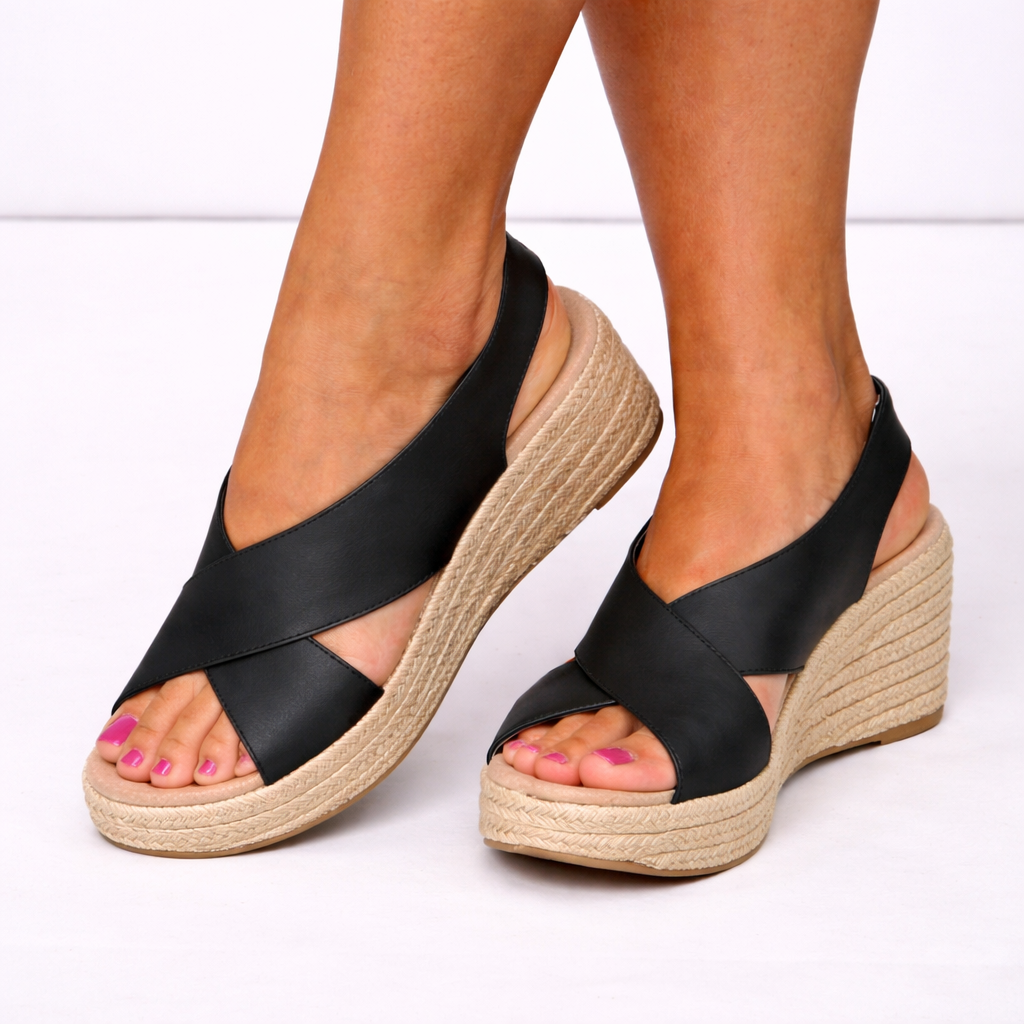 Women's Espadrille Sandals Orthopedic Support Casual