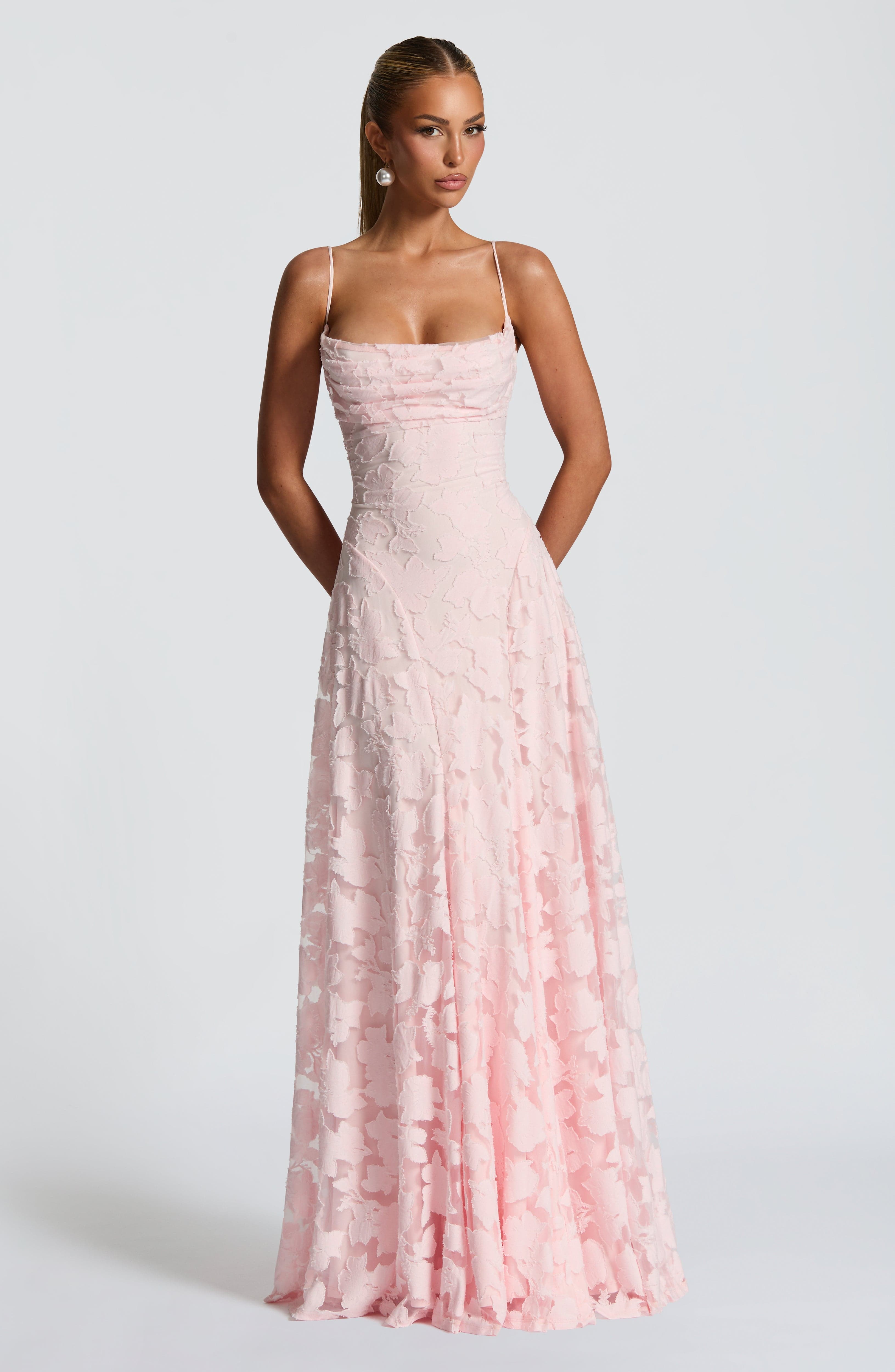 Women's Maxi Evening Dress Spaghetti Straps | Formal Wear