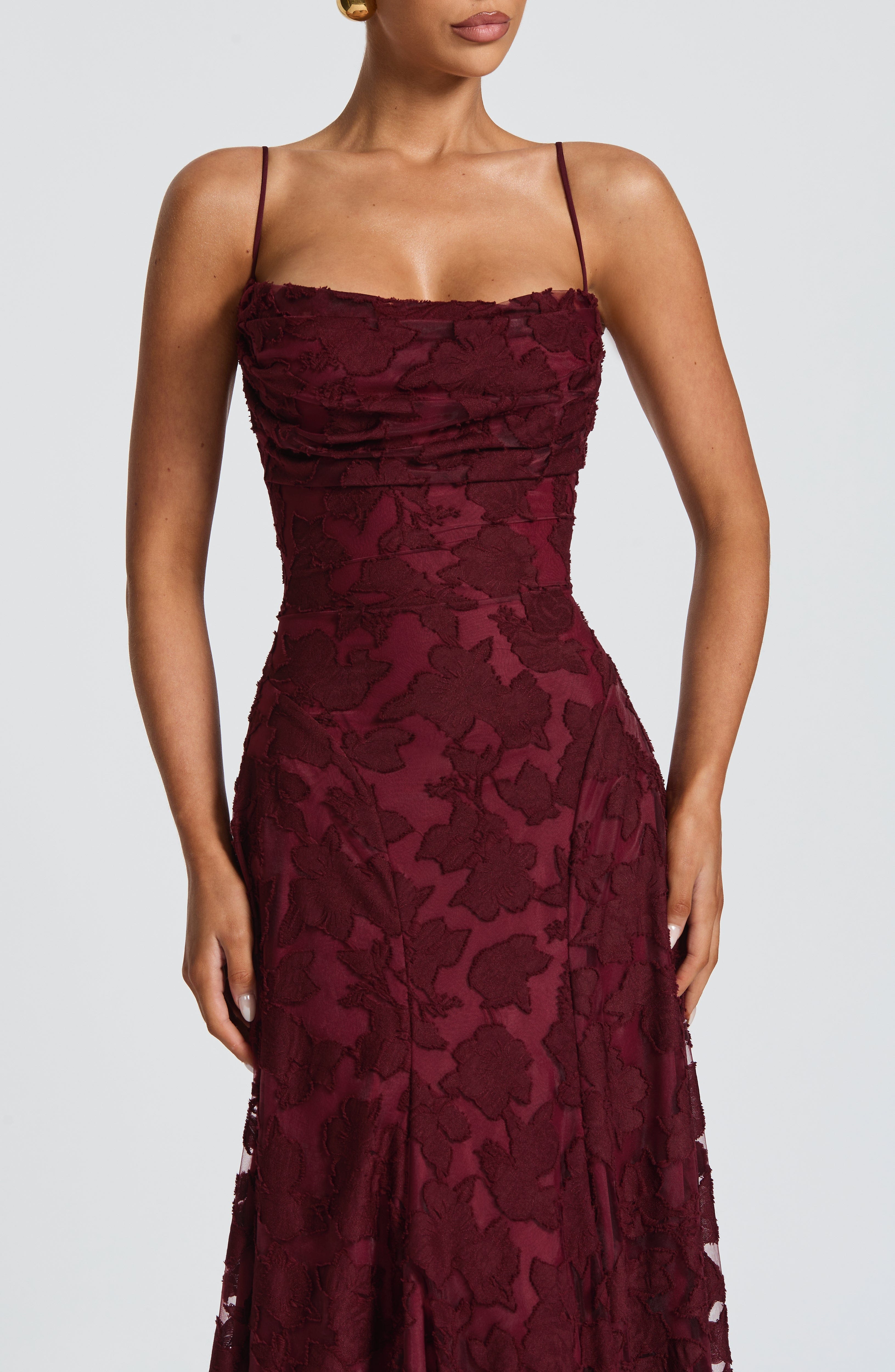 Women's Maxi Evening Dress Spaghetti Straps | Formal Wear