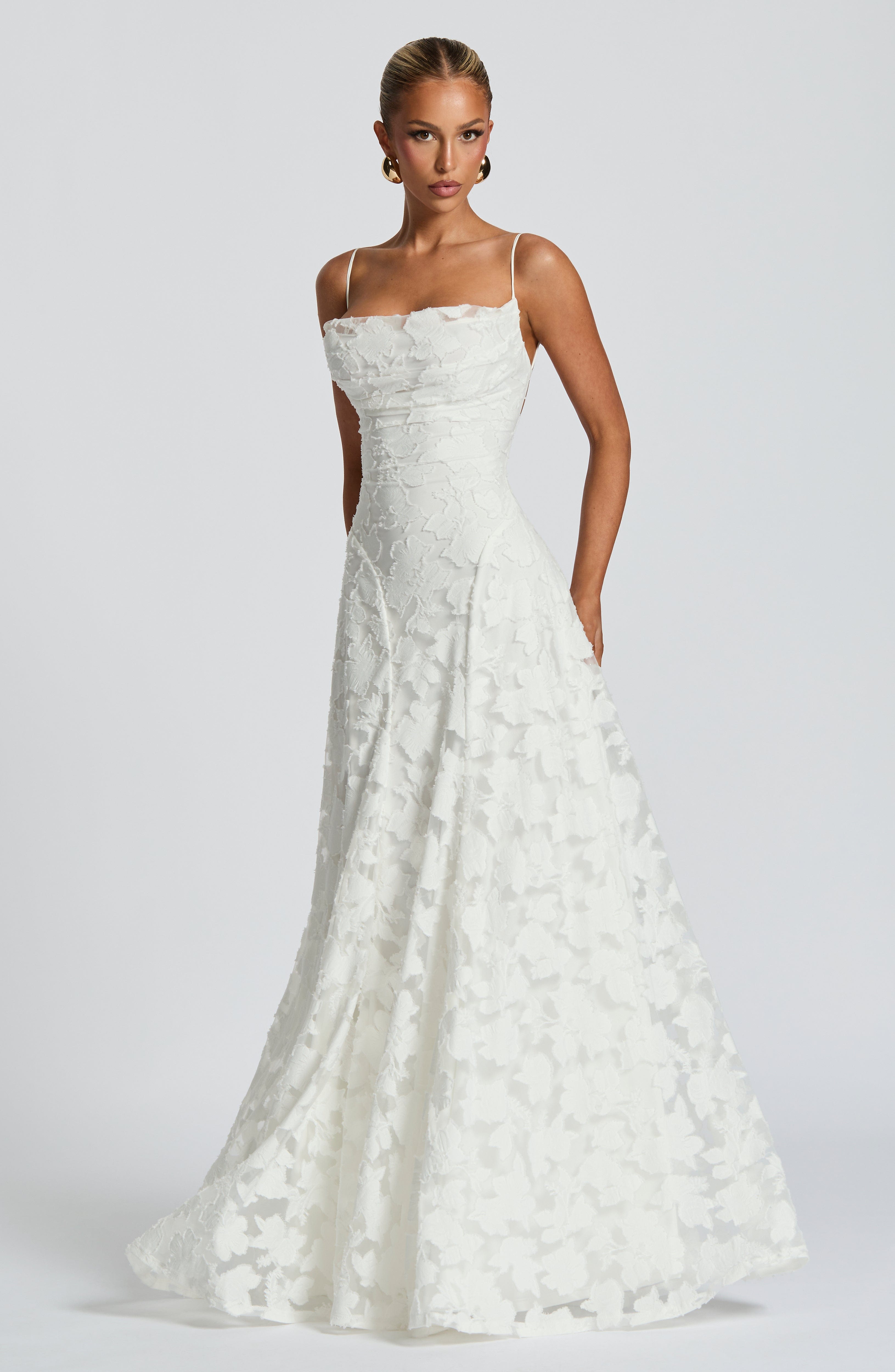 Women's Maxi Evening Dress Spaghetti Straps | Formal Wear
