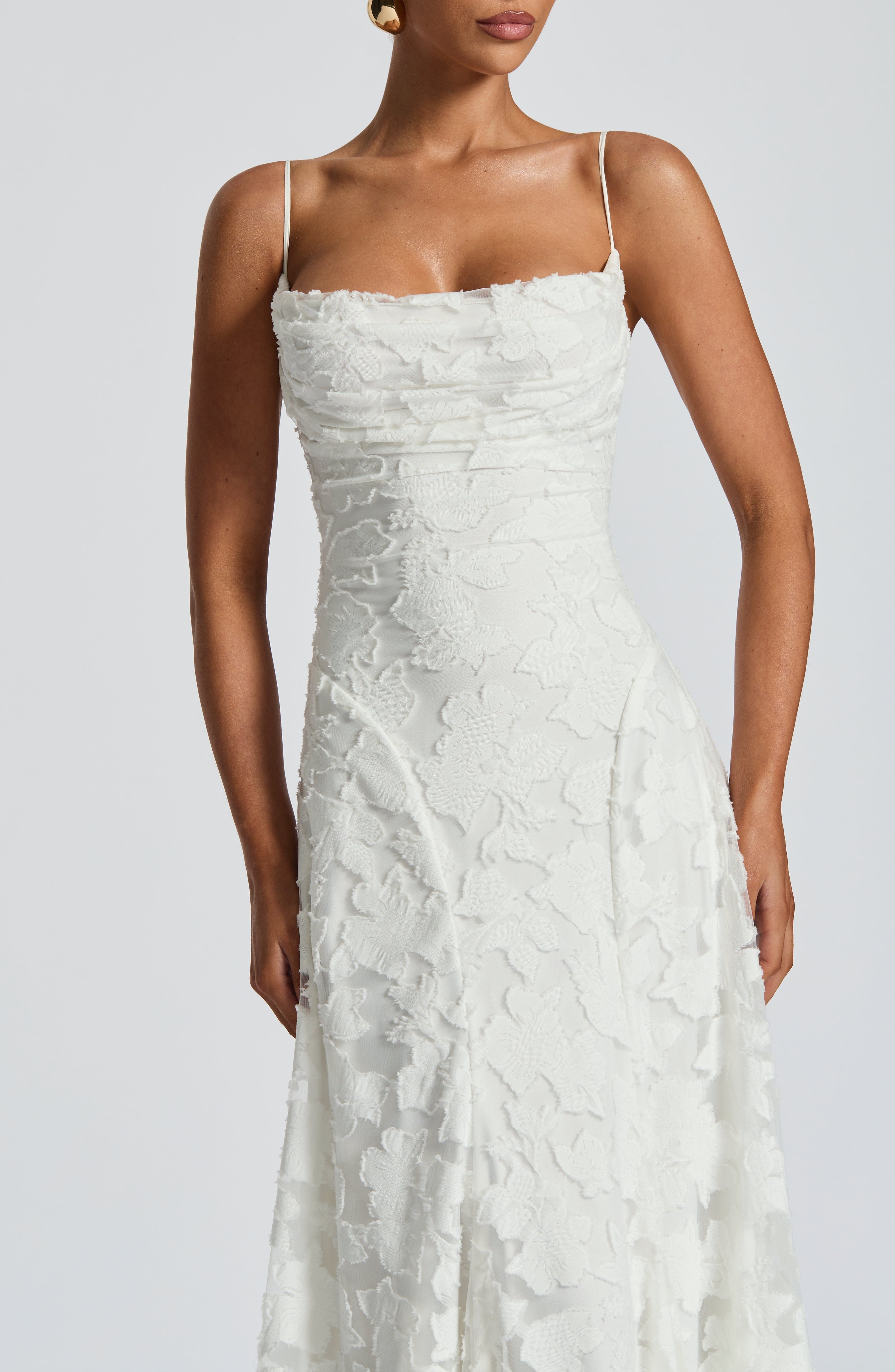 Women's Maxi Evening Dress Spaghetti Straps | Formal Wear