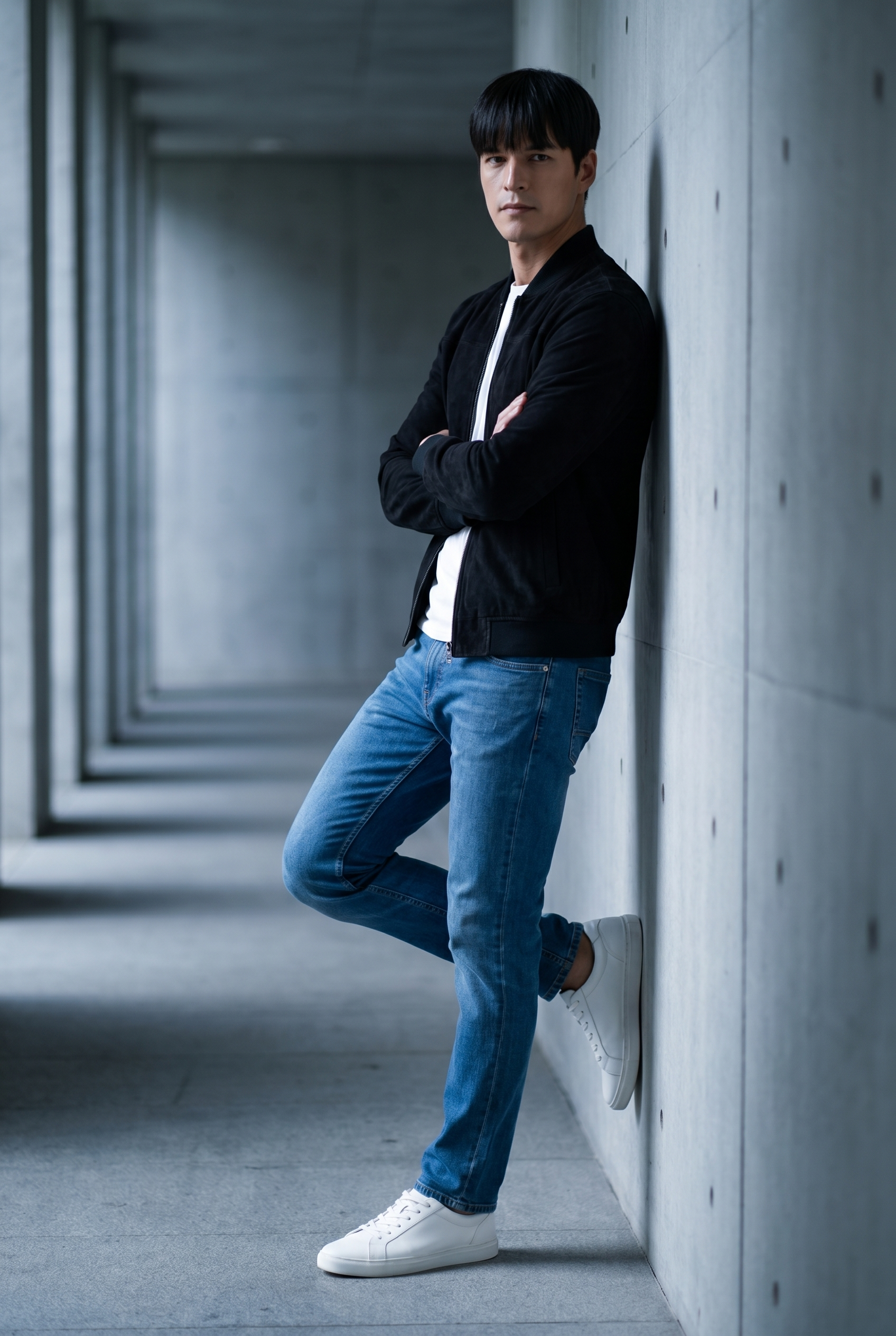 Men's Suede Bomber Jacket | Blackstone London