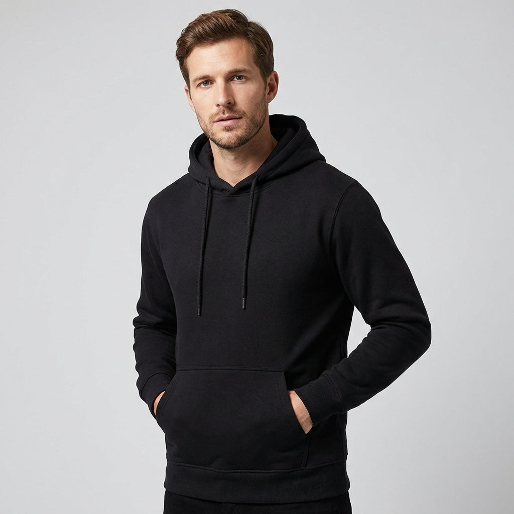Niki | Men's Casual Hoodie with Kangaroo Pocket