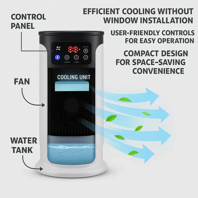 Portable Air Conditioner – Energy Efficient Windowless Cooling Unit