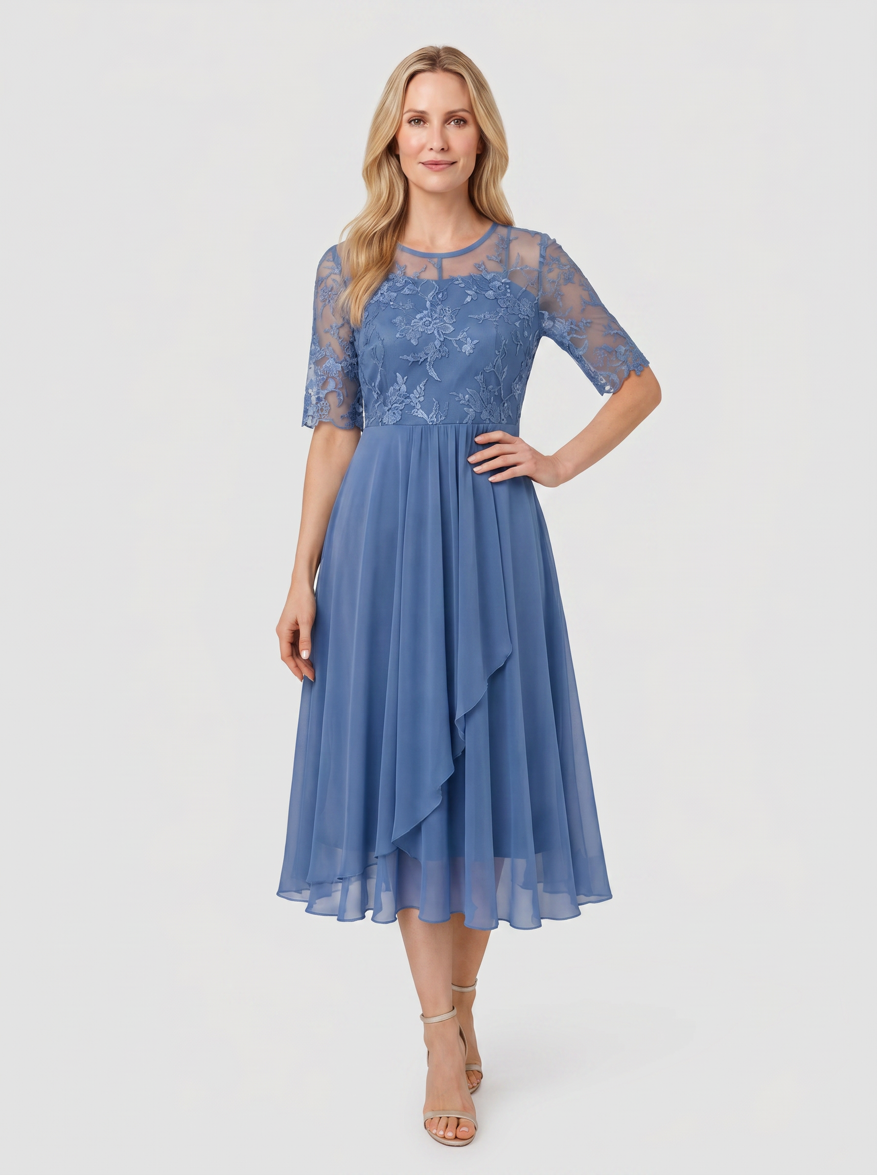 Blue|pose