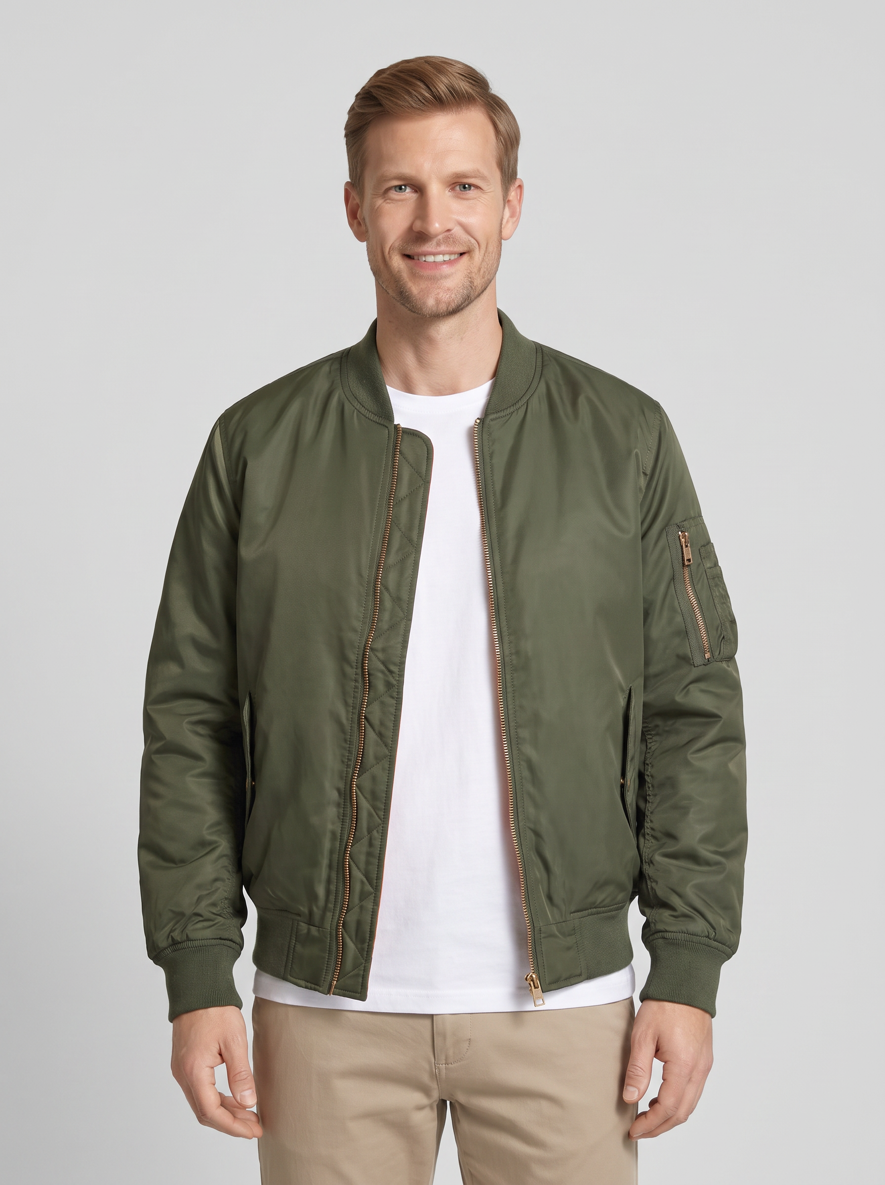 Olive green|front
